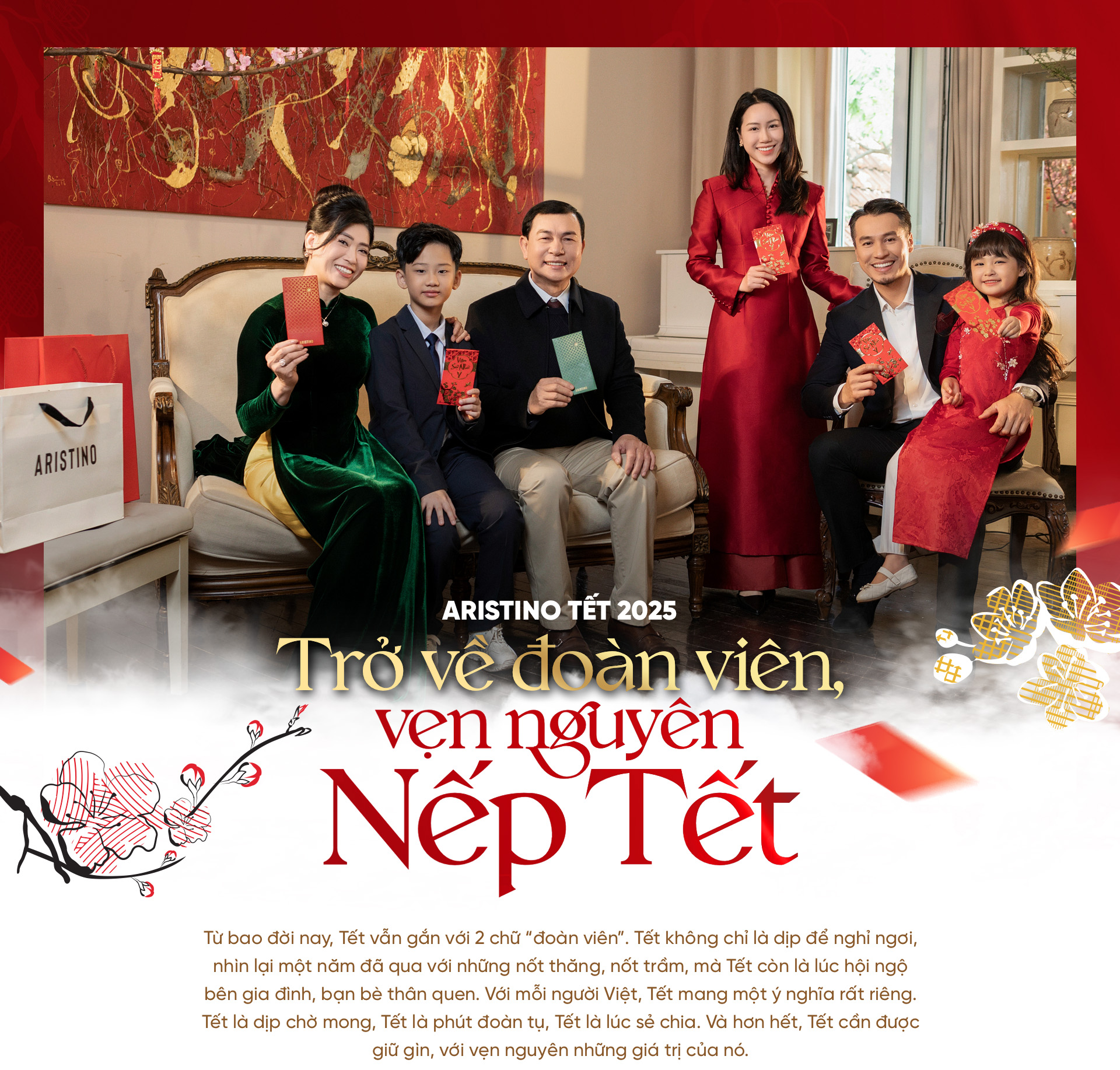 Aristino Tết 2025: Trở về đoàn viên, vẹn nguyên Nếp Tết