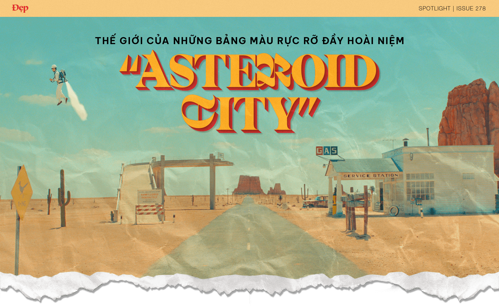 “Asteroid City”: Thế giới của những bảng màu rực rỡ đầy hoài niệm