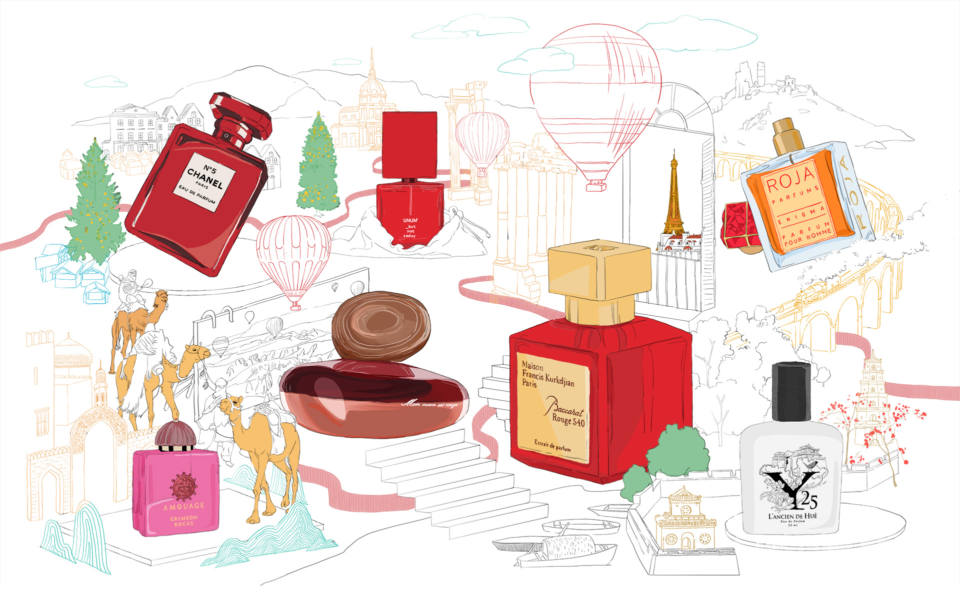 “Tên tôi là Đỏ”: kiếm tìm những mùi hương đượm sắc đỏ