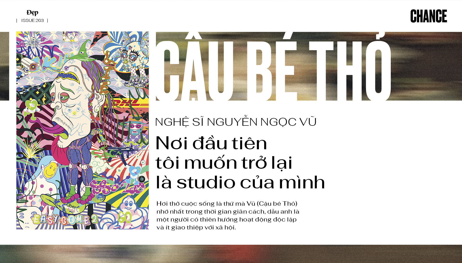 Nghệ sĩ Nguyễn Ngọc Vũ: Nơi đầu tiên tôi muốn trở lại là studio của mình