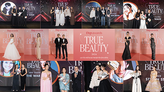 Lễ trao giải Đẹp Awards 2024: Mãn nhãn và hoành tráng