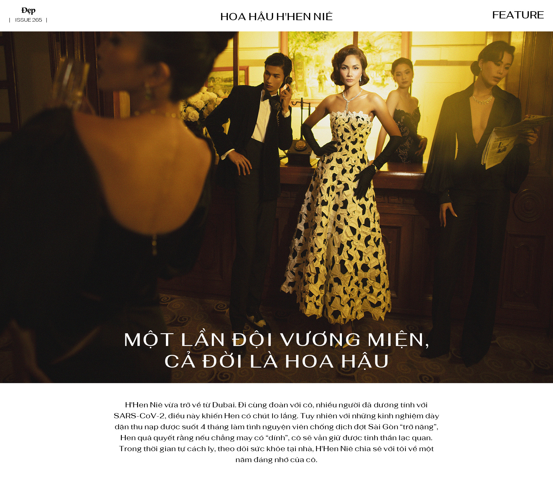 Hoa hậu H’Hen Niê: Một lần đội vương miện, cả đời là hoa hậu