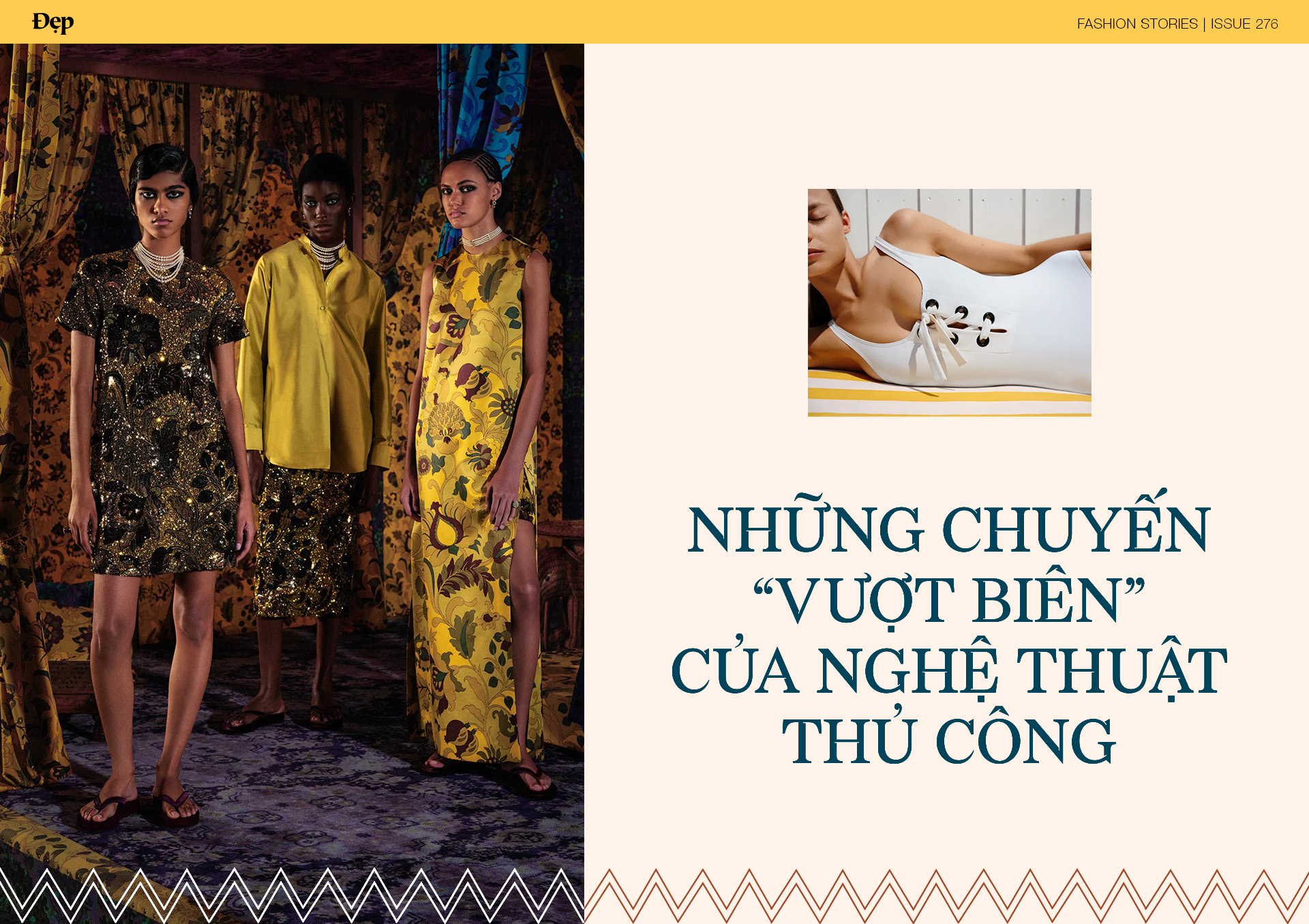 #FashionStories: Những chuyến “vượt biên” của nghệ thuật thủ công