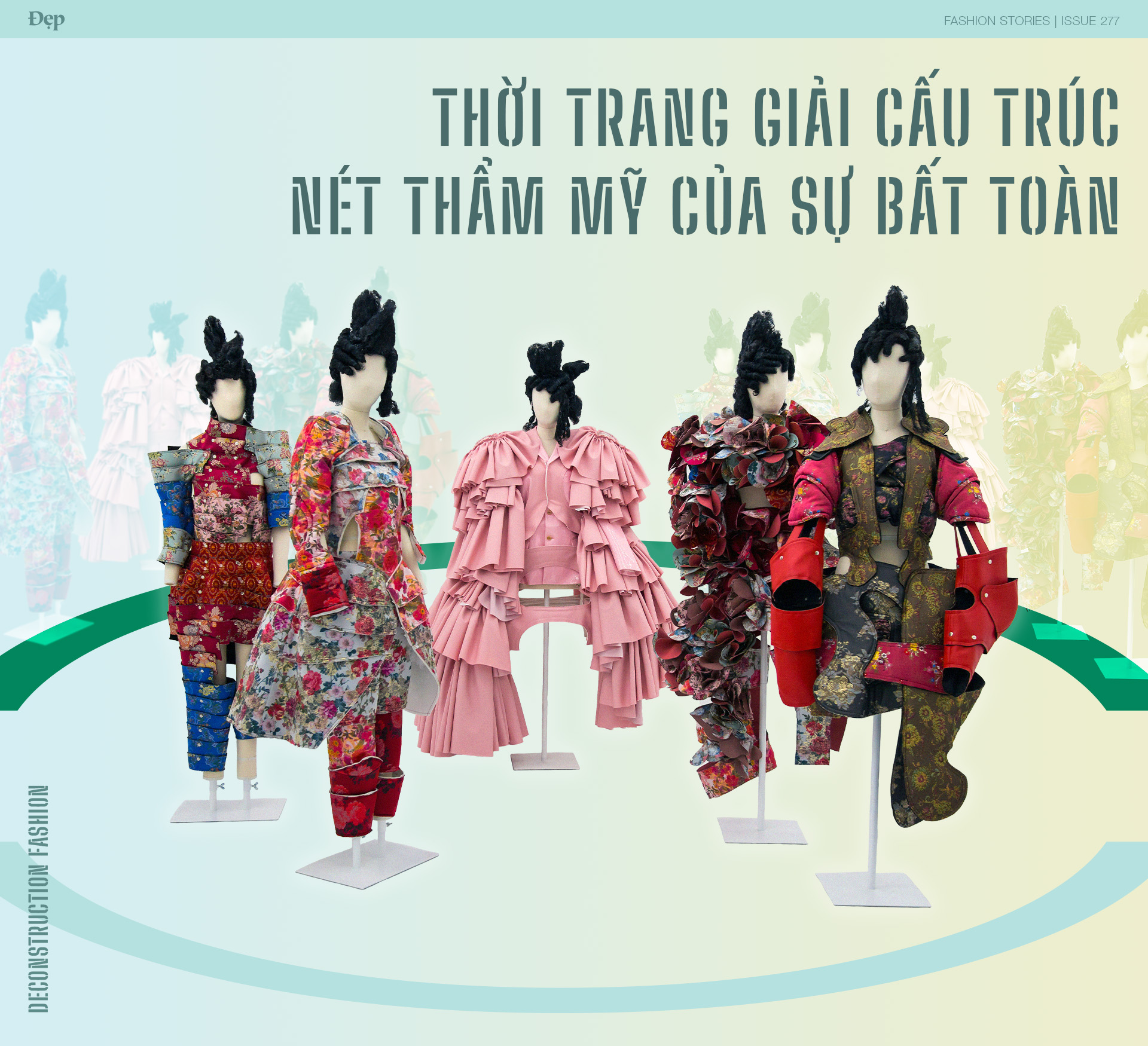 Thời trang giải cấu trúc – Nét hoàn mỹ của sự bất toàn