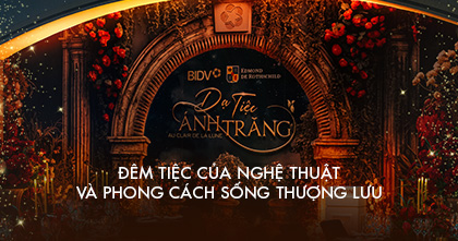 Dạ tiệc ánh trăng: đêm tiệc của nghệ thuật và phong cách sống thượng lưu